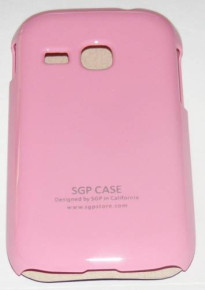 Твърд предпазен гръб SGP за Samsung Galaxy Young S6310/ S6312 розов